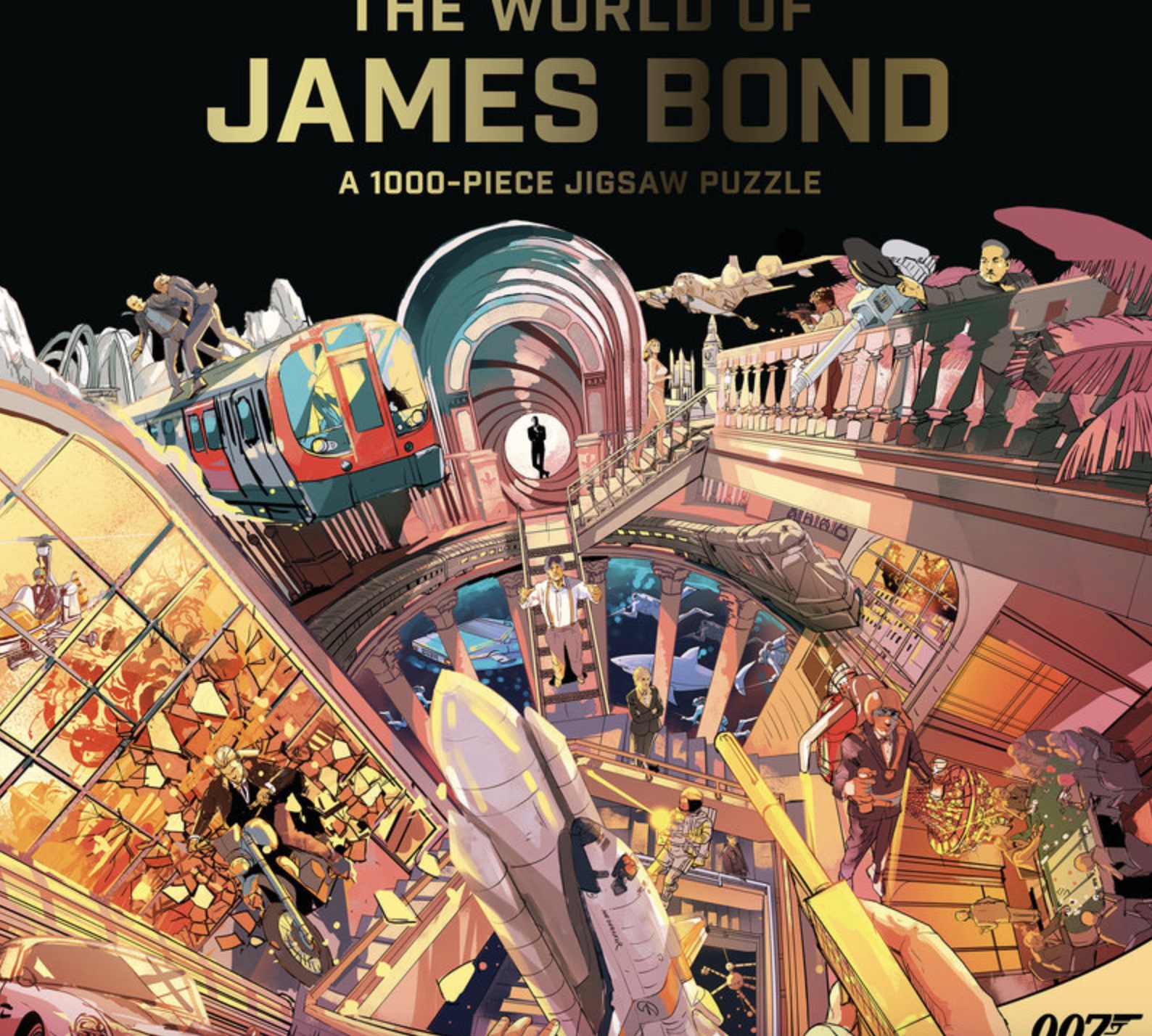 The World of James Bond 1000 Piece Puzzle