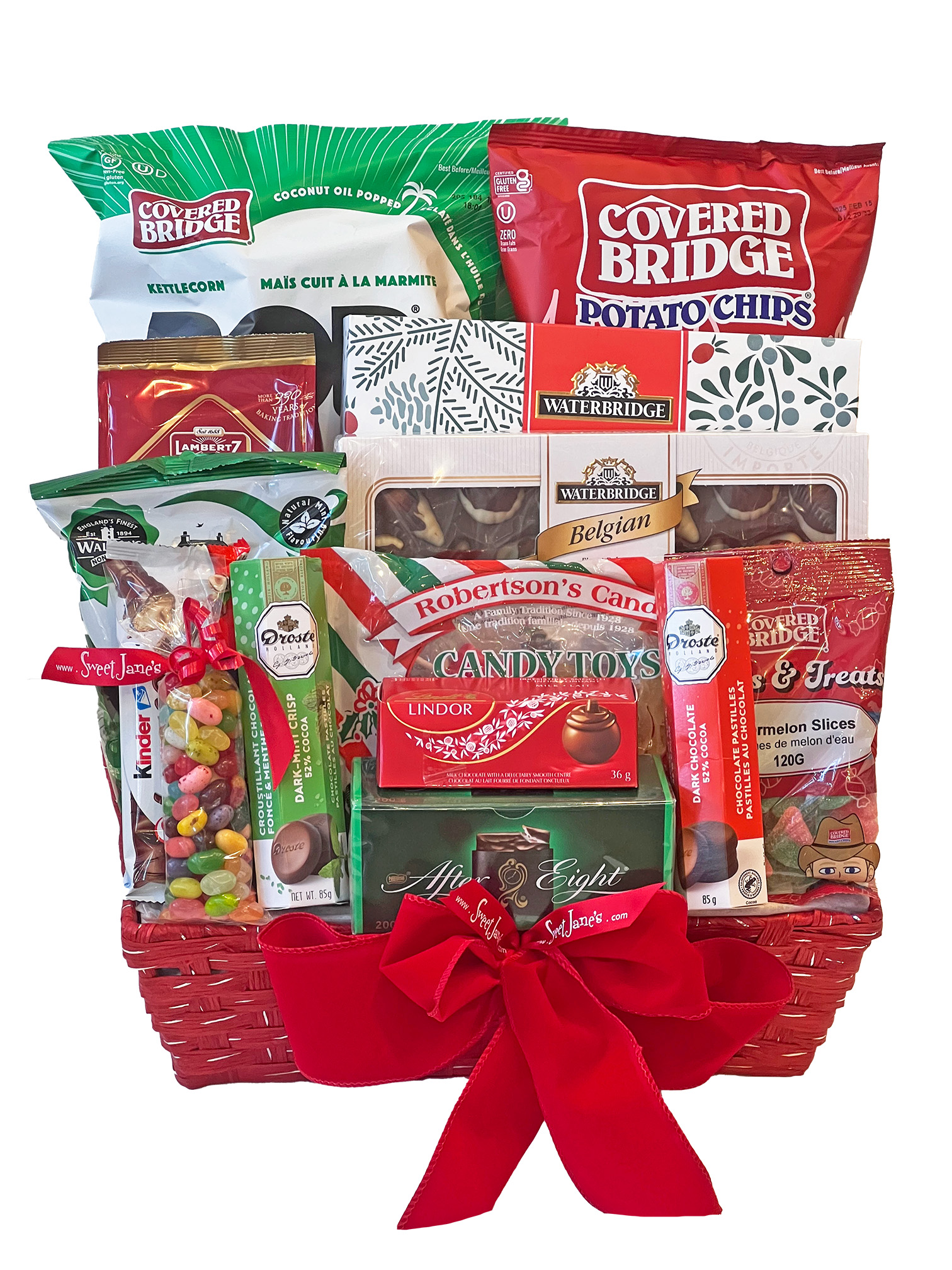 Under The Mistletoe Gift Basket