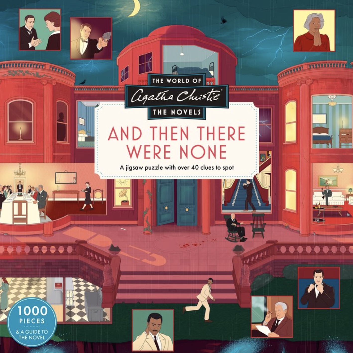 The World of Agatha Christie 1000 Piece Puzzle