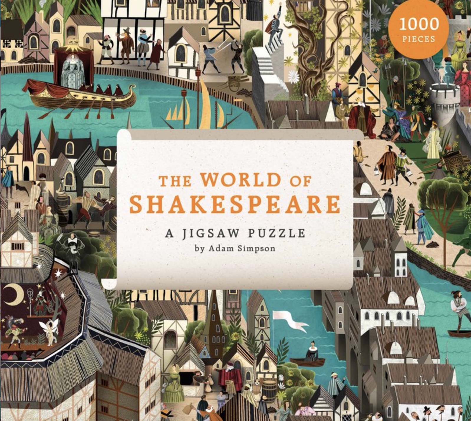 The World of Shakespeare 1000 Piece Puzzle