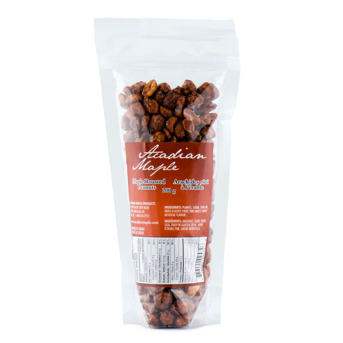 Acadian Maple Products Maple Roasted Peanuts