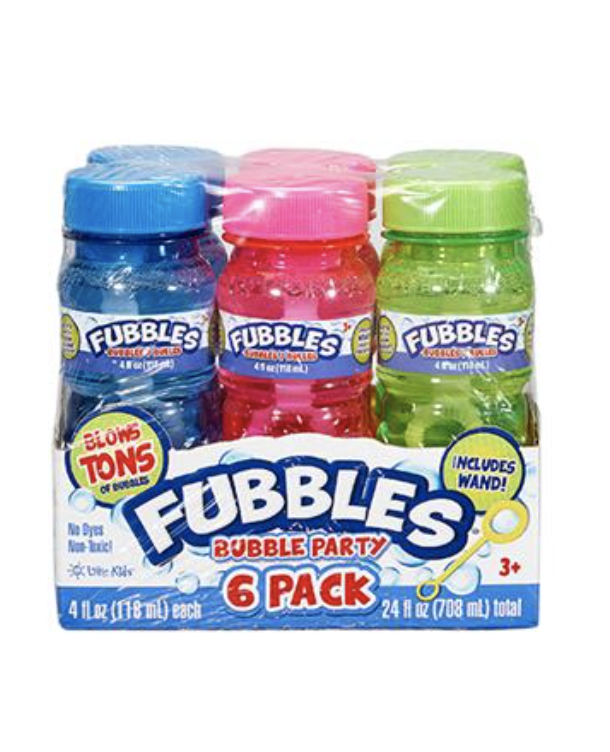 Fubbles 6 Pack