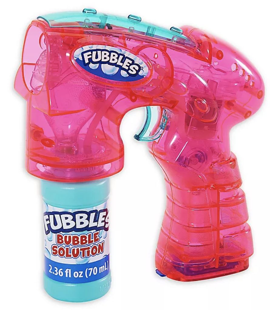 Fubbles Light Up Bubble Blaster (Pink)