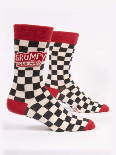 Blue Q Grumpy Old Man Socks