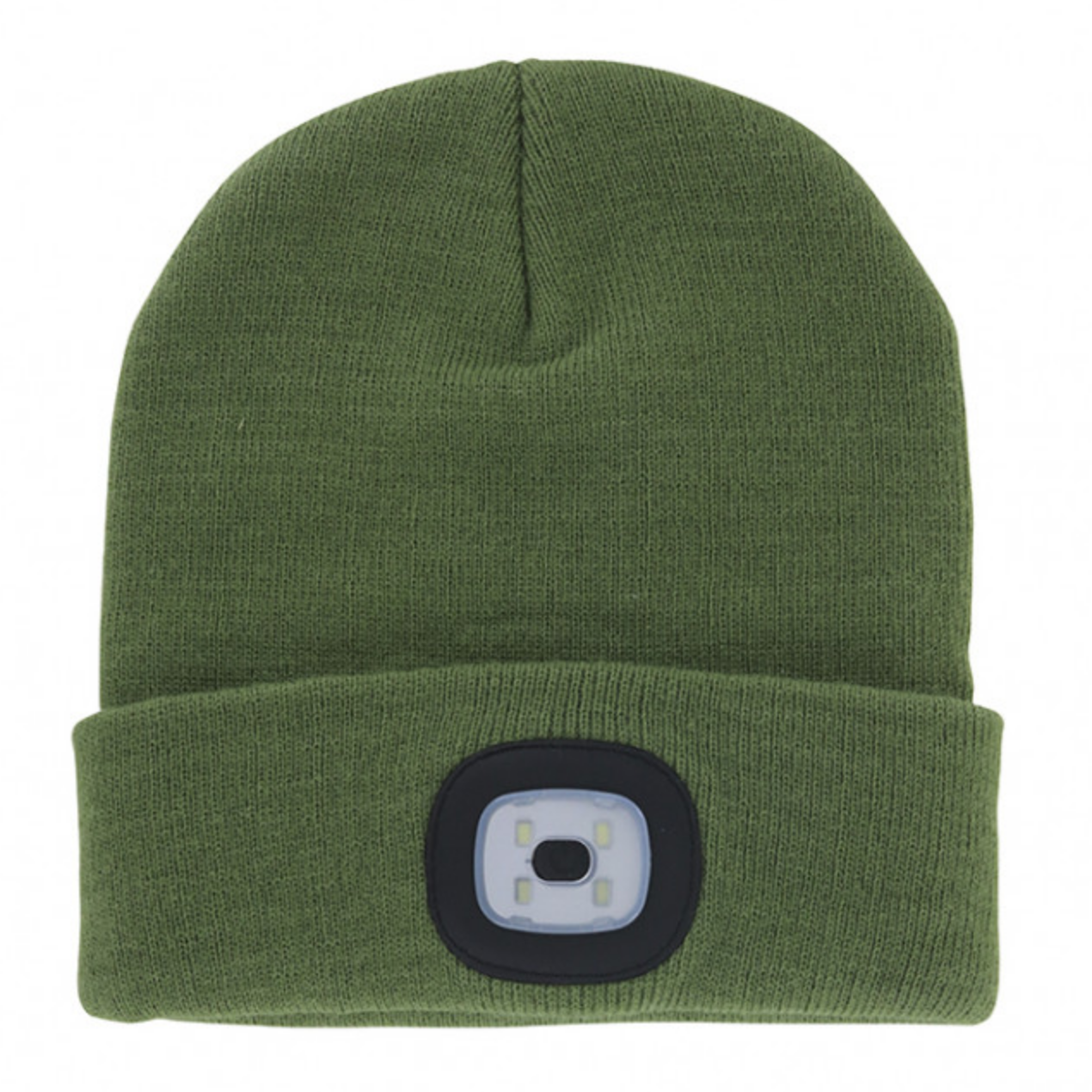 Night Scout LED Rechargeable Beanie Green