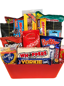 Retro Delight Candy Gift Basket