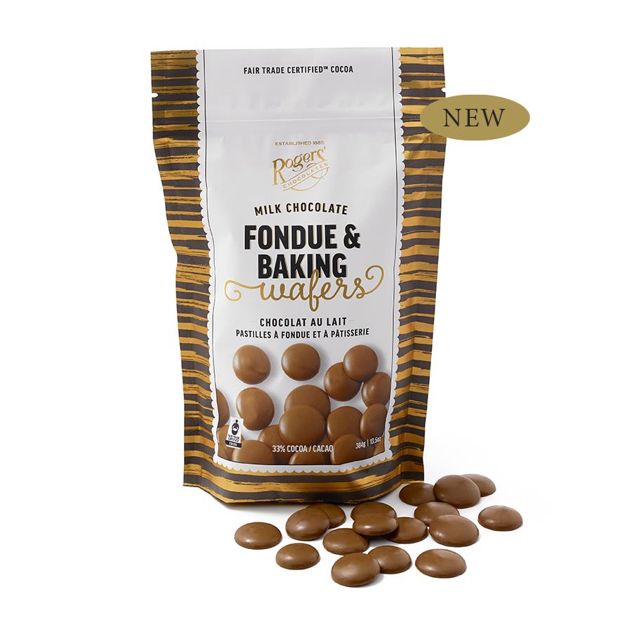 Rogers Milk Chocolate Fondue and Baking Wafers